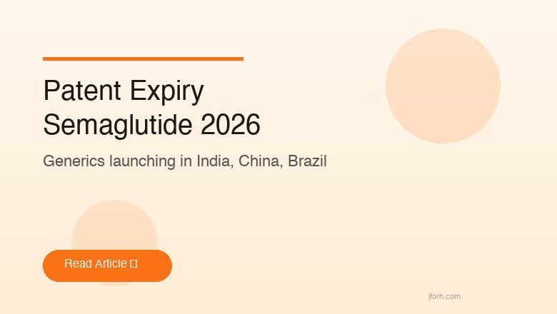 انتهاء براءة اختراع سيماجلوتيد: ماذا يعني لأسعار أوزمبيك عالمياً